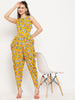 Trending Indo-Western style owl printed jumpsuits For Women & Girls