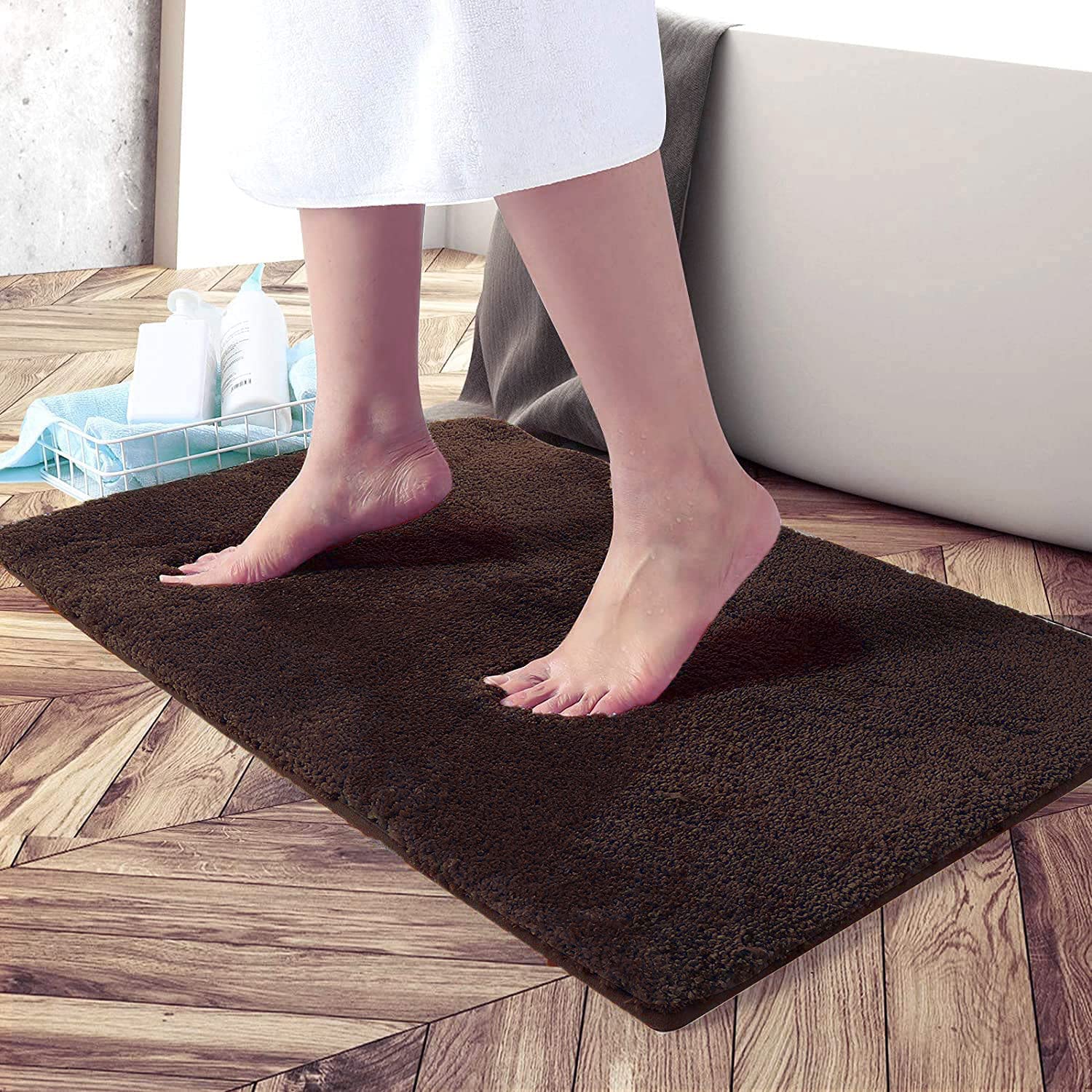 Bathroom Anti-slip Soft and Comfortable Quickly Absorb Water Machine Washable Design Bedroom Mats