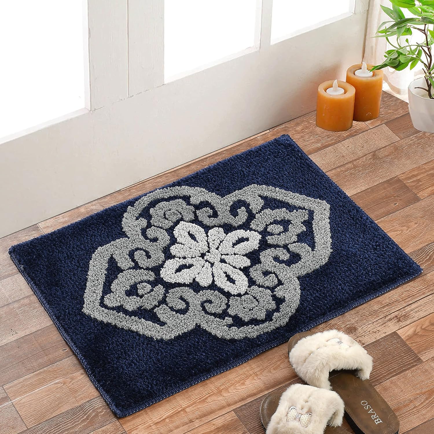 Softy Anti Skid Microfiber Bathroom mat/Doormat 40x60 cm