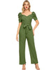 Naturehen store New Launch Women High Quality Jumpsuits With Belt ⭐