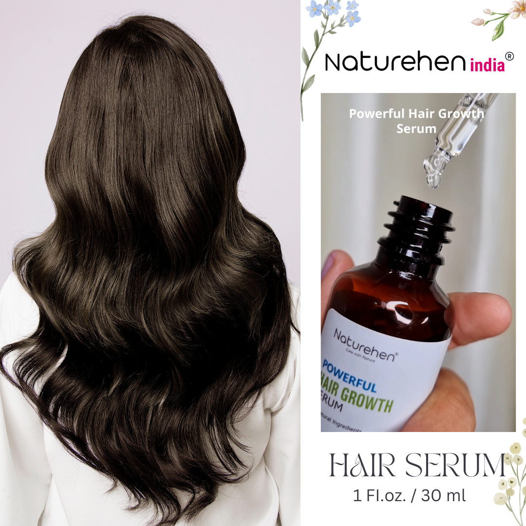 Naturehen Skin care Hair Oil 2x Vitamin E Nourishment with hair serum Increase hair volume Hair Oil (130 ml)