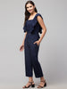 Diva Attractive Women's Ankle Length Jumpsuit Maxi Sleeveless Crepe A-Line Dress