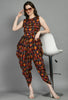 Latest Designs of Printed Dhoti Jumpsuit One Piece Dress For Women & Girls