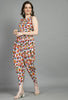 Latest Designs of Printed Dhoti Jumpsuit One Piece Dress For Women & Girls