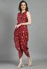 Latest Designs of Printed Dhoti Jumpsuit One Piece Dress For Women & Girls