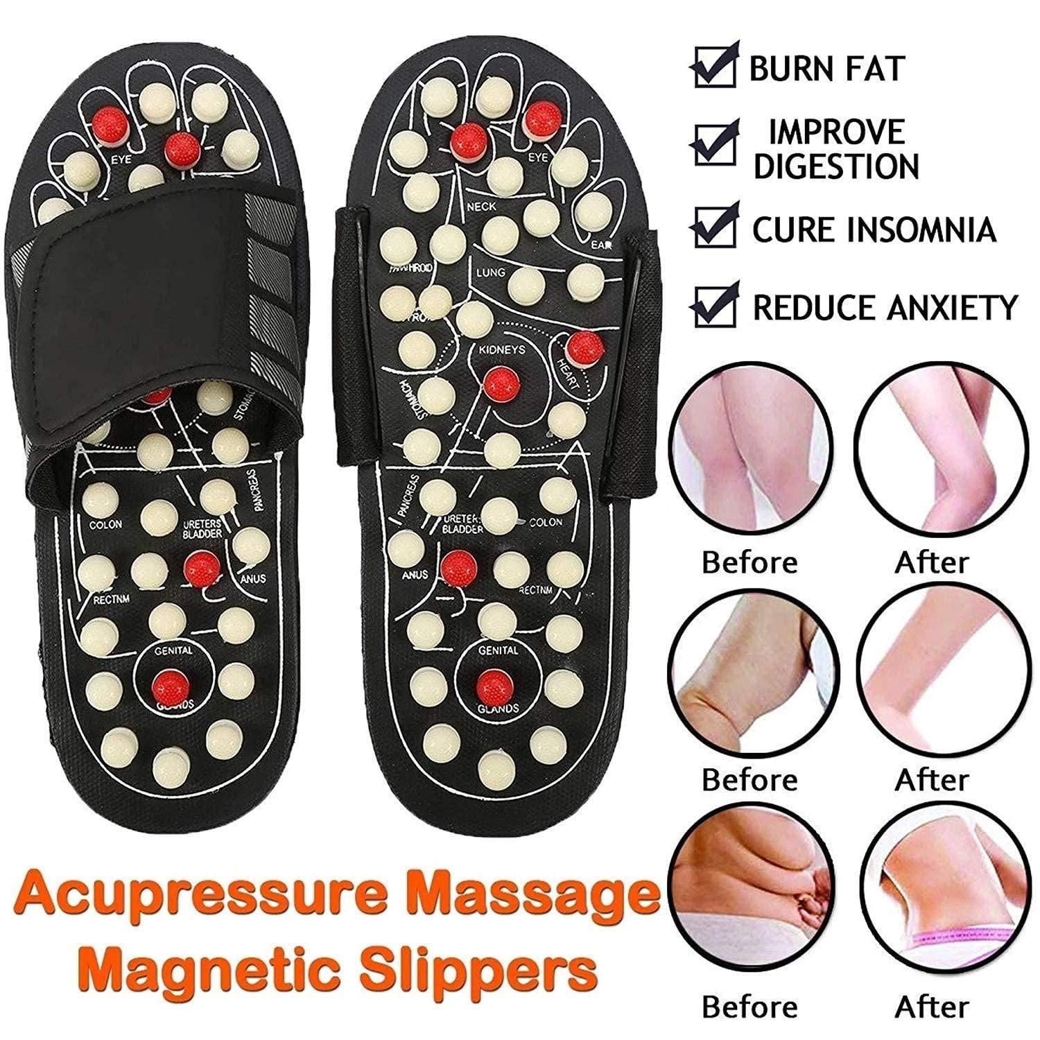 CharanPaduka™ Acupressure Foot Relaxer Massager Slipper/ YogaPaduka